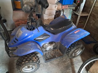 Quad infantil gasolina 49cc + Batería