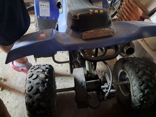 Quad infantil gasolina 49cc + Batería