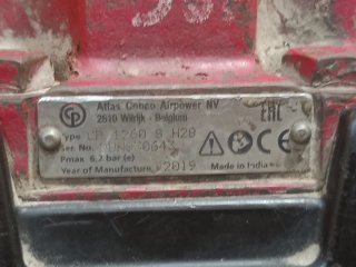 Martillo compresor neumático