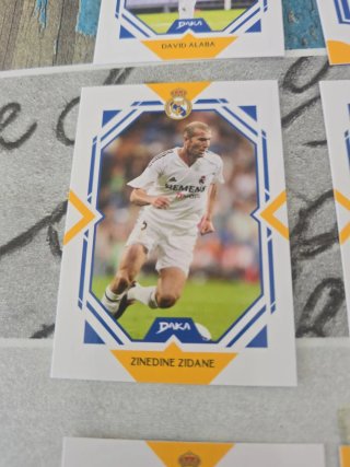 Pack Cartas Real Madrid Daka 2025-26