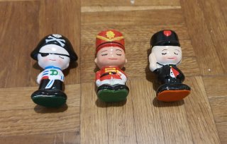 Figuras de porcelana estilo inglés