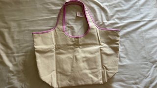 Bolso Victoria's Secret Beige y Rosa.