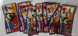 Sorpresine Kinder Madagascar 3 serie completa