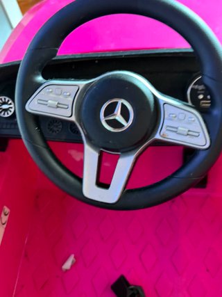 Coche Eléctrico Rosa Mercedes Benz