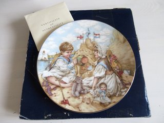 Piatto Bambini Mare. N1. Royal Worcester. 20,5cm