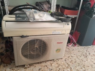 Aire Acondicionado Haier Beige/Blanco