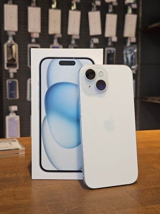 IPHONE 15 512GB AZUL 86% BAT - 446 CICLOS