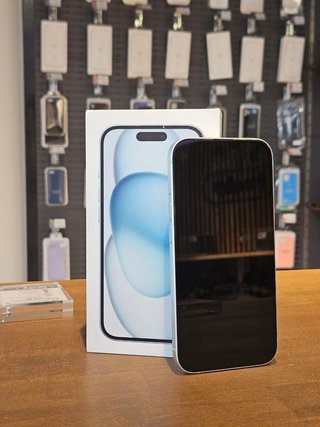 IPHONE 15 512GB AZUL 86% BAT - 446 CICLOS