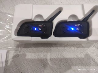 Duo Intercomunicadores EJEAS V6PRO Moto