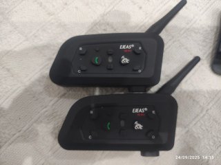 Duo Intercomunicadores EJEAS V6PRO Moto