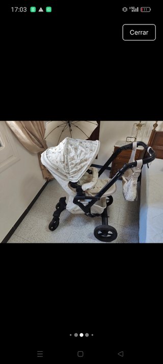 Juego de cochecito de bebé 3 piezas