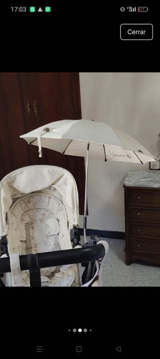 Juego de cochecito de bebé 3 piezas