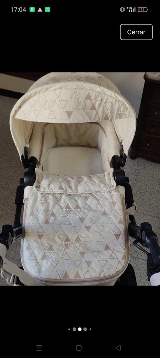 Juego de cochecito de bebé 3 piezas