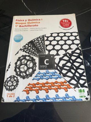 Libros de fisica y quimica de 1 de bachiller