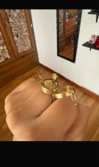 Anillo BFF Bob Esponja Dorado