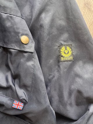 Belstaff Vintage Field XL Azul Marin Nylon Utility
