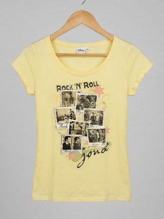 Camiseta amarilla Disney Jonas Brothers