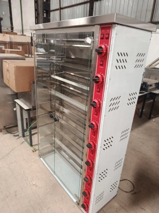 ASADOR DE POLLOS NUEVE ESPADAS MIRA MI PERFIL