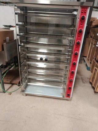 ASADOR DE POLLOS NUEVE ESPADAS MIRA MI PERFIL