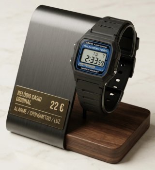 Relógio Casio Digital Alarme Cronómetro Luz