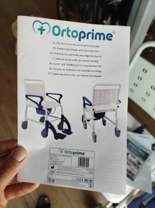 Silla ortopedica baño