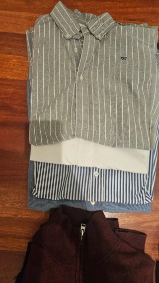 Lote de 10 camisas y 5 jerséis Gant,scalpers, etc