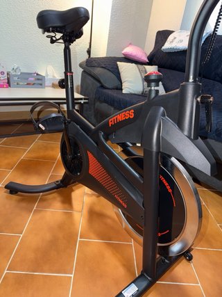 Bicicleta de Spinning Negra