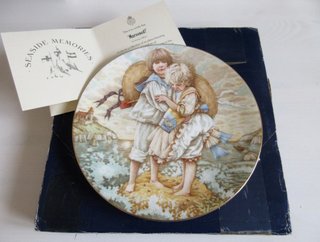 Piatto Bambini Mare. N2 Royal Worcester. 20,5cm
