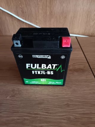 Batería Fulbat FTX7L-BS 12V 6,3Ah GEL Nueva