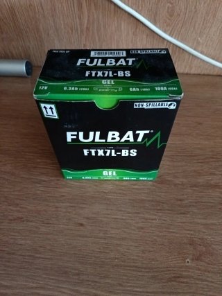 Batería Fulbat FTX7L-BS 12V 6,3Ah GEL Nueva