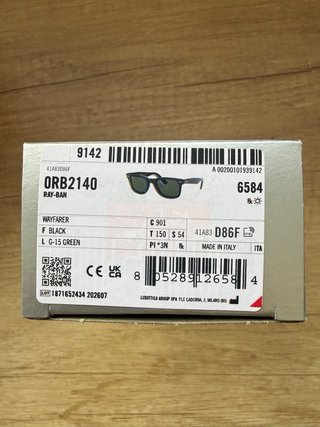 Gafas de sol Ray-Ban negras
