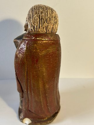 Escultura religiosa familia abrazo