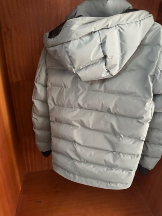 Chaqueta plumífero Pull&Bear gris