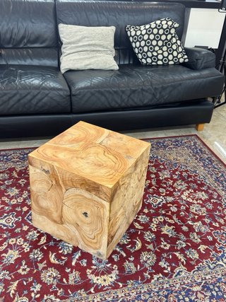 Mesa auxiliar madera de diseño Grook - SKLUM