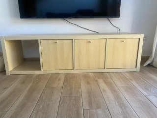 Mesa comedor extensible + mueble TV
