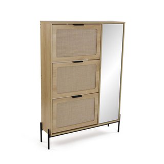 Zapatero 3 Puertas con Espejo