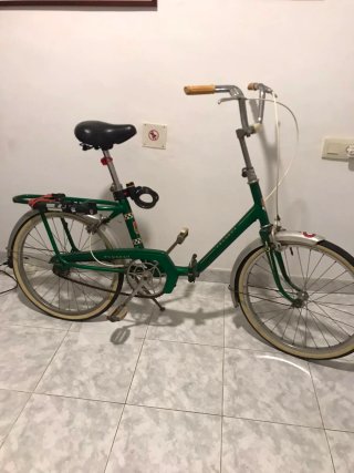 Bicicleta Clásica Peugeot Verde