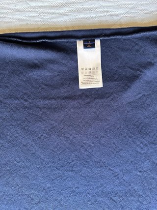 T-shirt Louis Vuitton Azul Marinho com monograma
