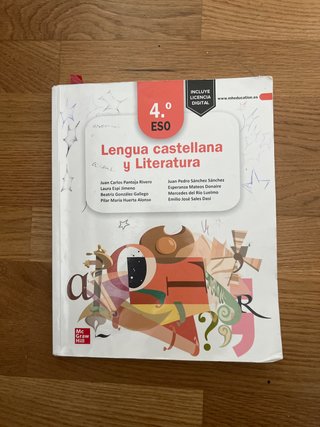 Lengua castellana y Literatura 4.º ESO