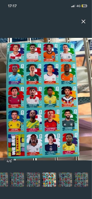Cromos Mundial 2026 - 120 Cromos