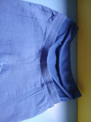 Pantalón premamá azul