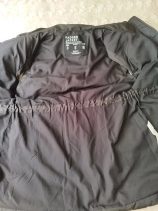 Chaleco acolchado gris