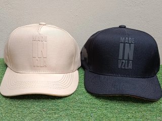Gorra Made in VZLA Beige y Negra