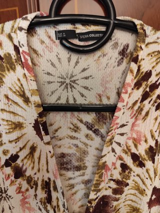Vestido étnico estampado