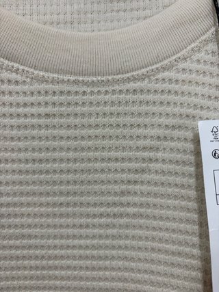Jersey hombre invierno beige XXL