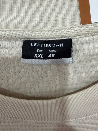 Jersey hombre invierno beige XXL