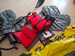 Kayak hinchable Intex K2 2 plazas
