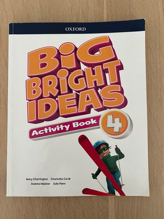 3 libros inglés 4 primaria. Open Up + Big Bright