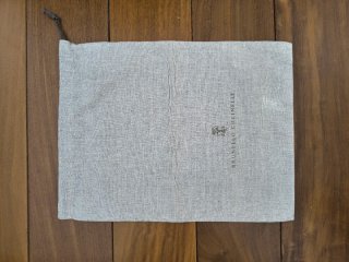Borsa Brunello Cucinelli Grigia. 39x30