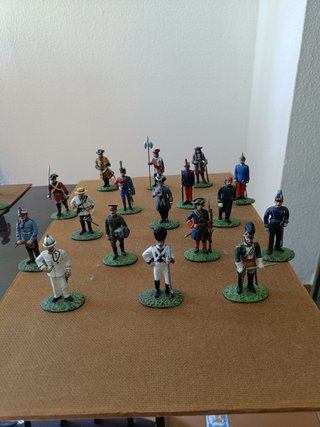 Collezione di soldatini di piombo 6 cm in ottime condizioni
